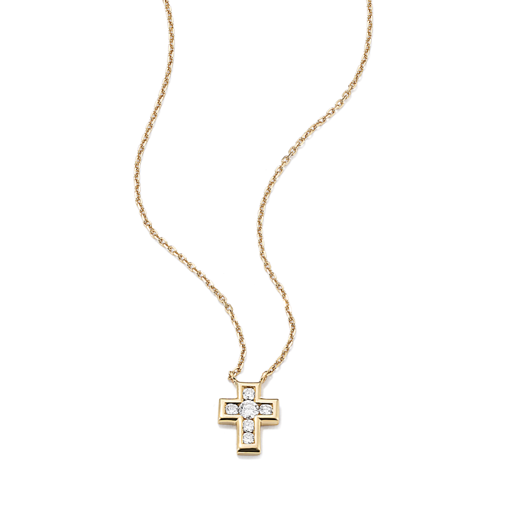 Diamond Cross Necklace