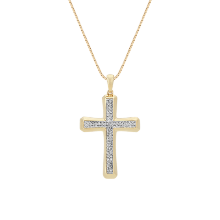 Shop Men’s Cross Necklaces and Chains in Gold & Silver | Shane Co.
