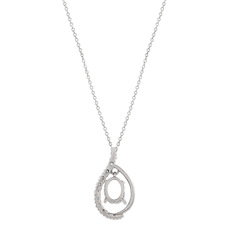 Design Your Own Silver Small Charm Necklace