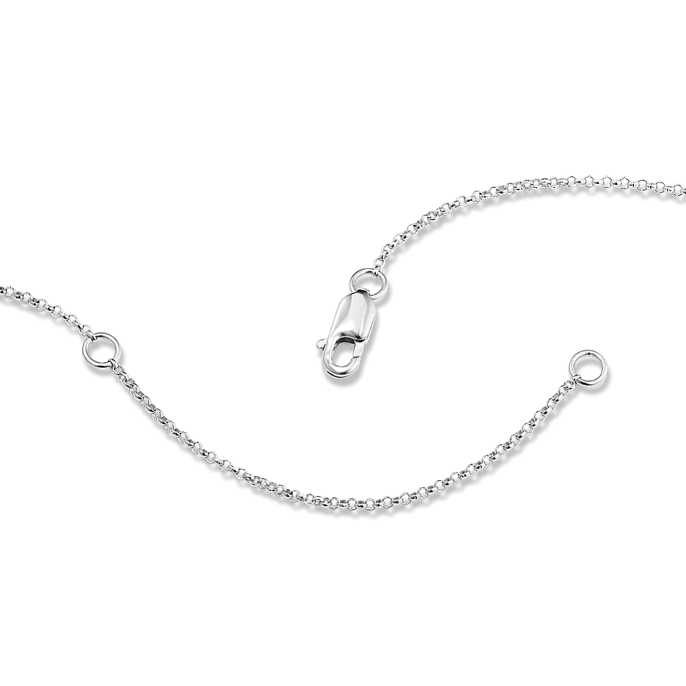 Diamond Paperclip Chain Drop Pendant | Shane Co.