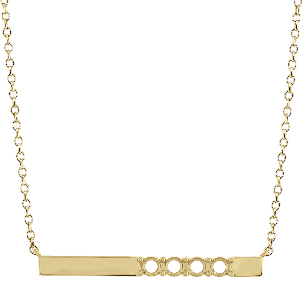 Family Collection Bar Necklace (20 in)