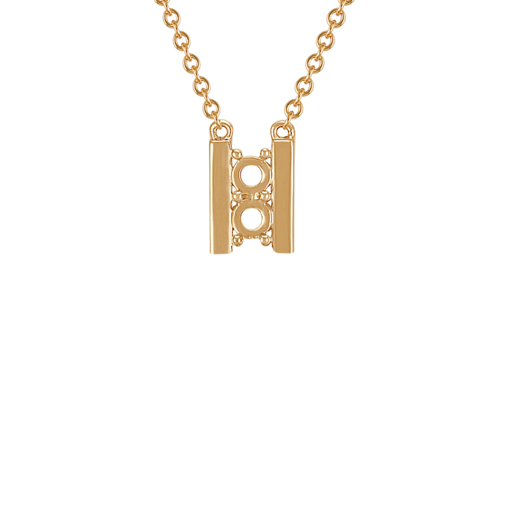 Family Collection Double Bar Pendant