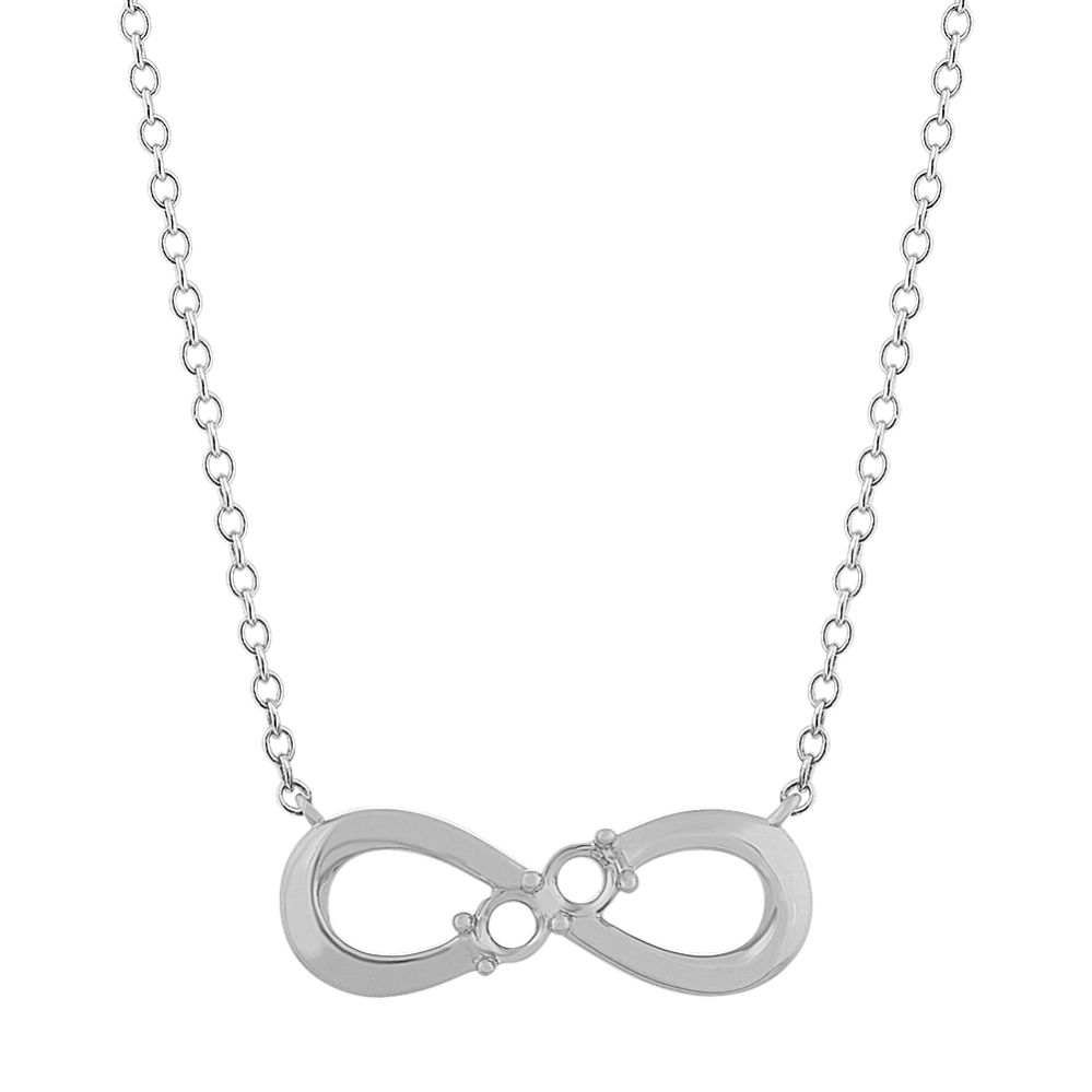 Pick-Your-Gems Infinity Necklace