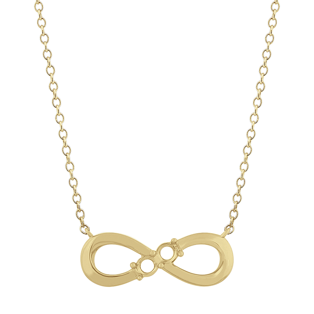 Pick-Your-Gems Infinity Necklace