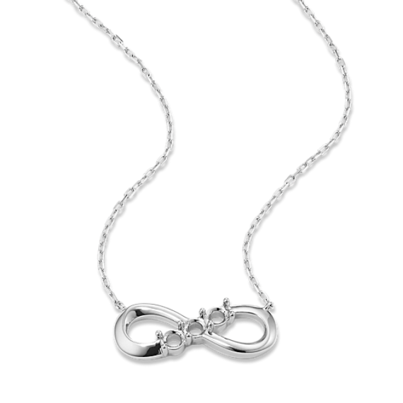 Pick-Your-Gems Infinity Necklace