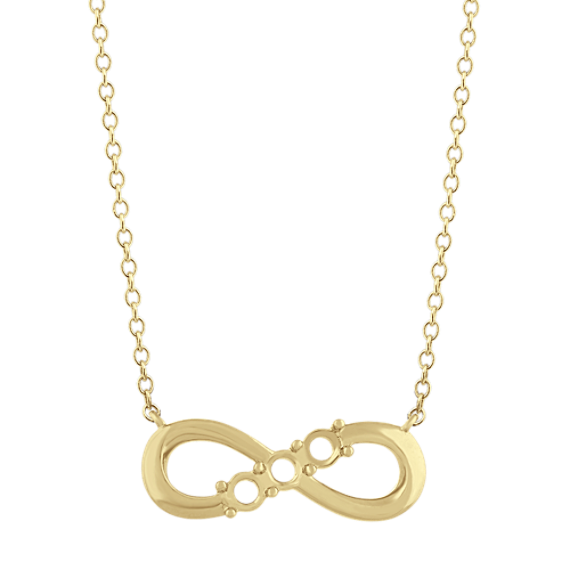 Pick-Your-Gems Infinity Necklace