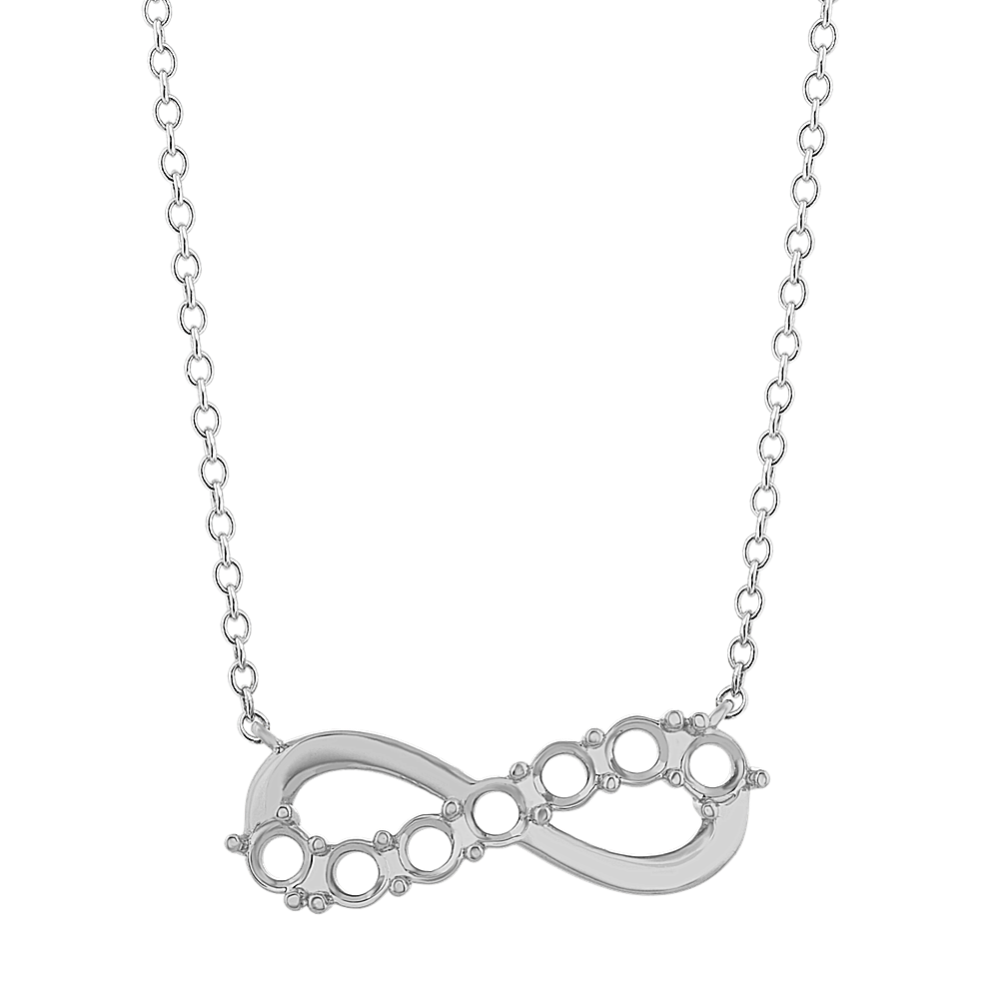 Pick-Your-Gems Infinity Necklace