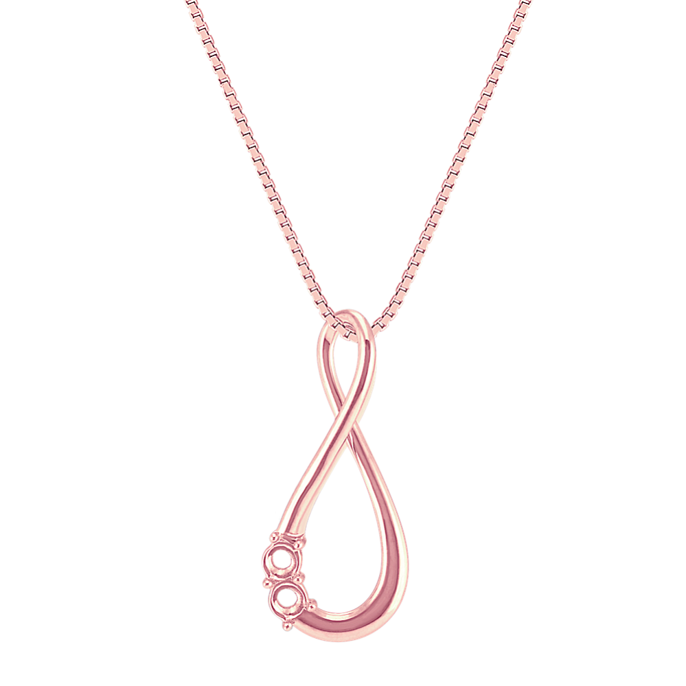 Pick-Your-Gems Infinity Pendant
