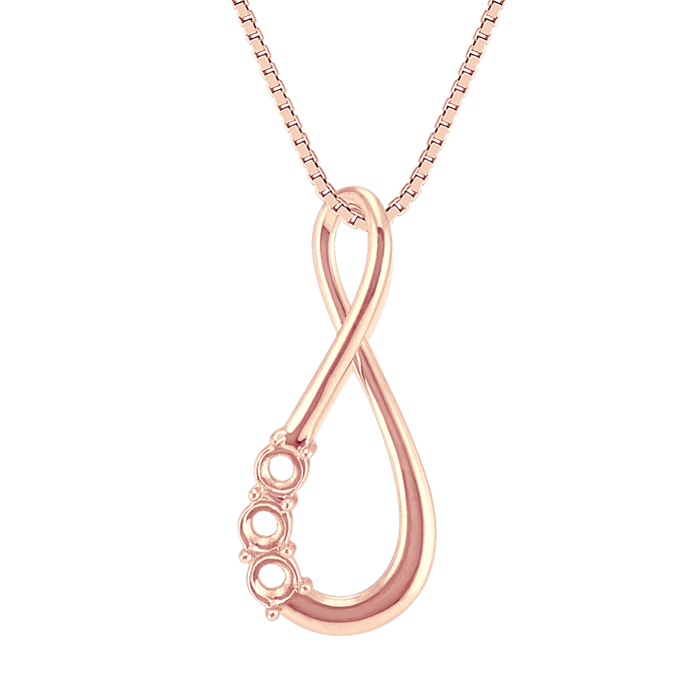 Pick-Your-Gems Infinity Pendant