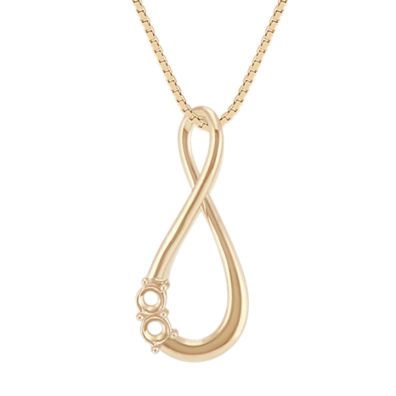 Pick-Your-Gems Infinity Pendant