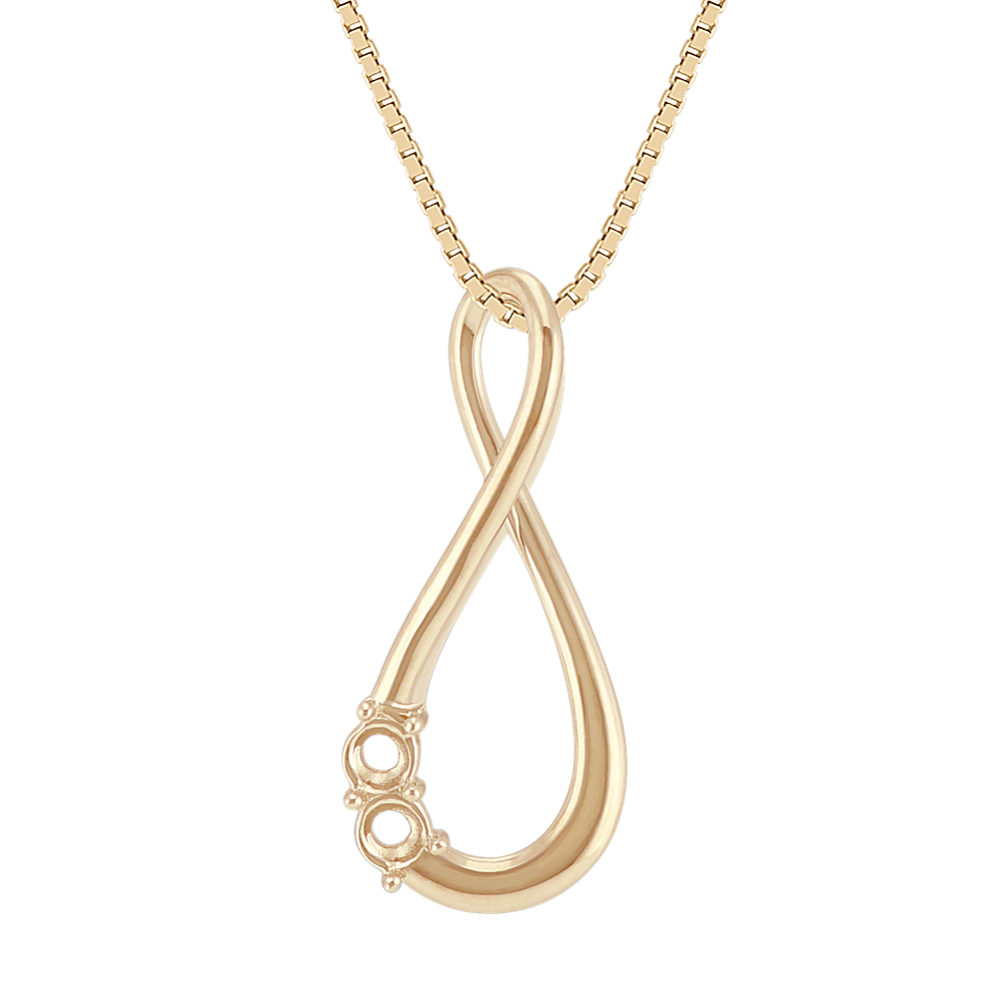 Pick-Your-Gems Infinity Pendant