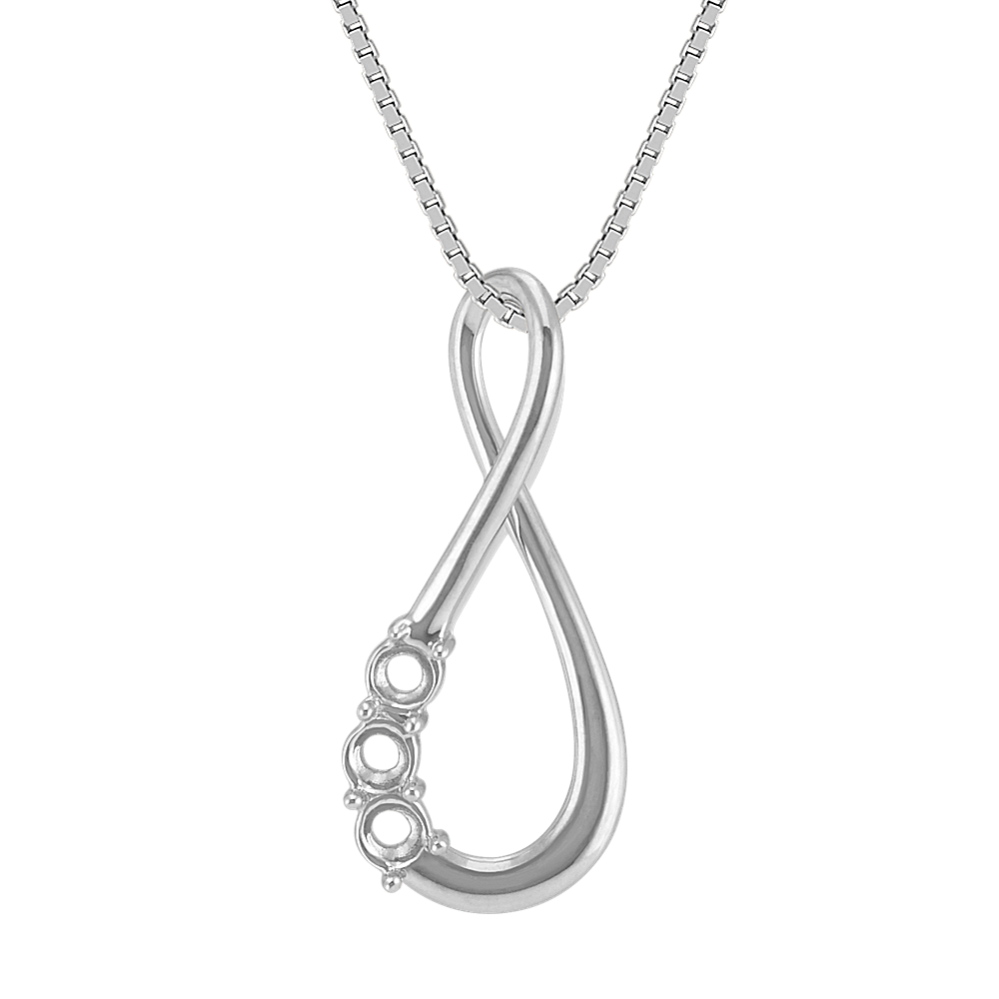 Pick-Your-Gems Infinity Pendant