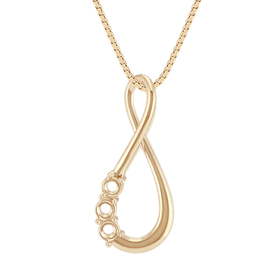 Pick-Your-Gems Infinity Pendant