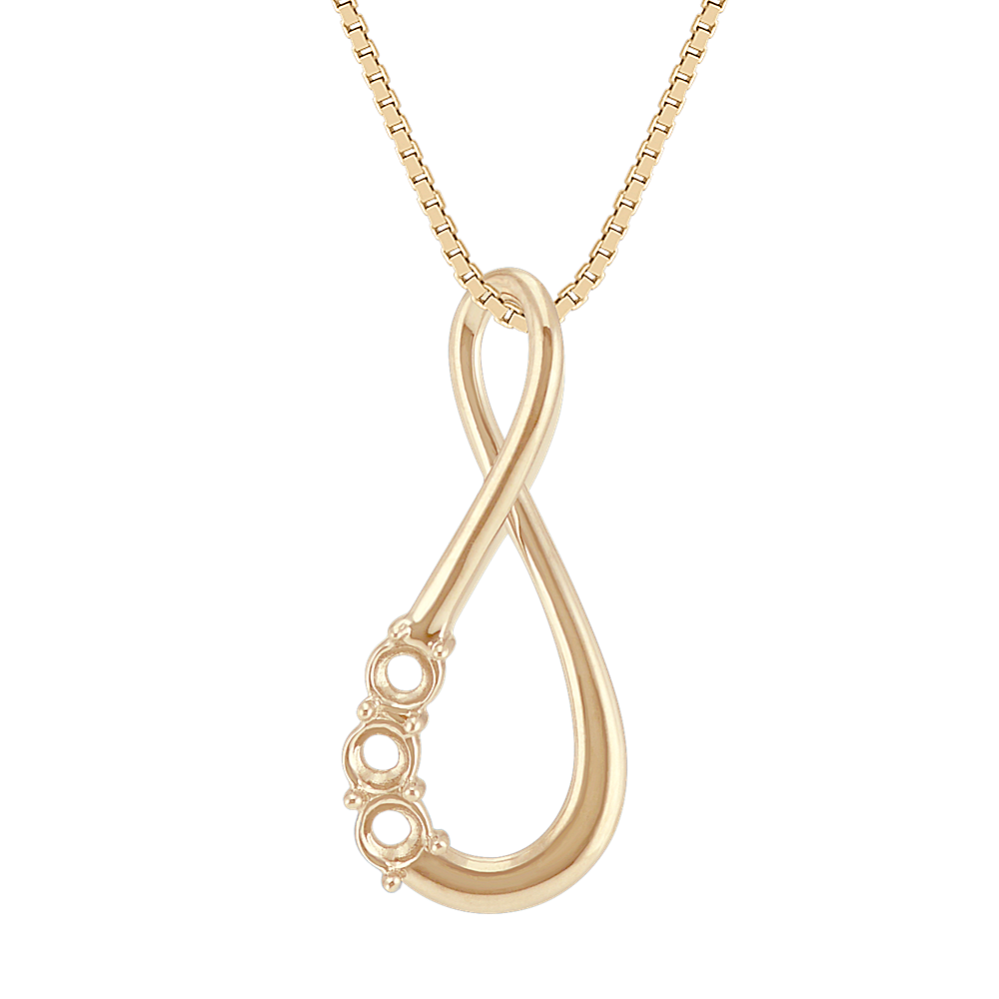 Pick-Your-Gems Infinity Pendant