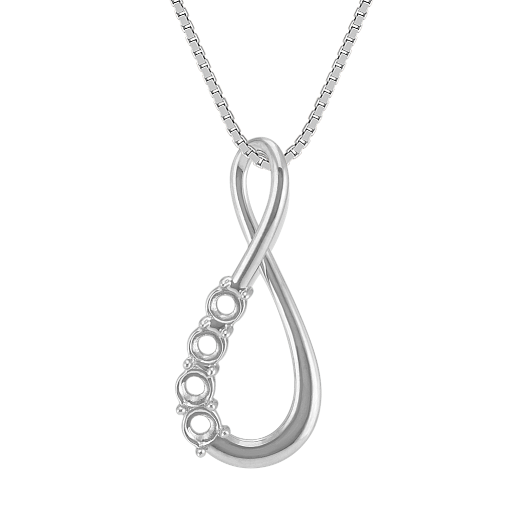 Pick-Your-Gems Infinity Pendant