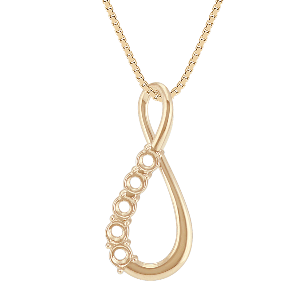 Pick-Your-Gems Infinity Pendant