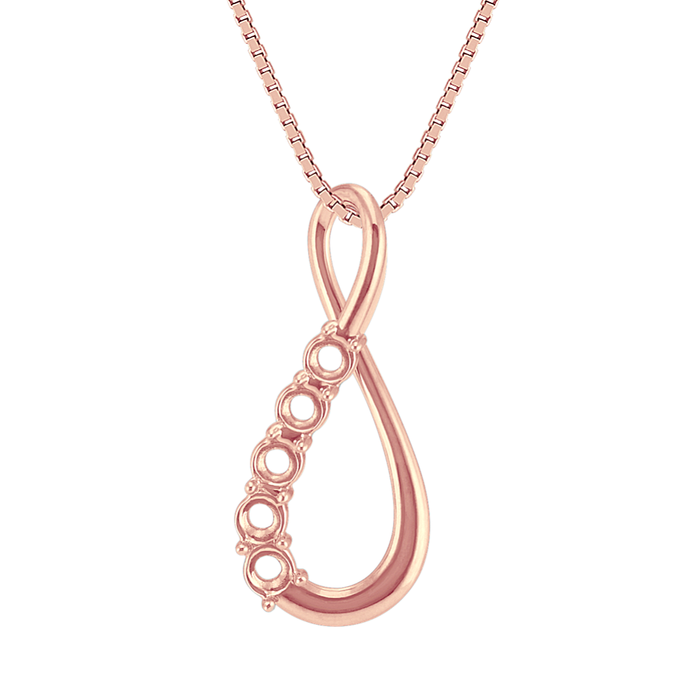 Pick-Your-Gems Infinity Pendant
