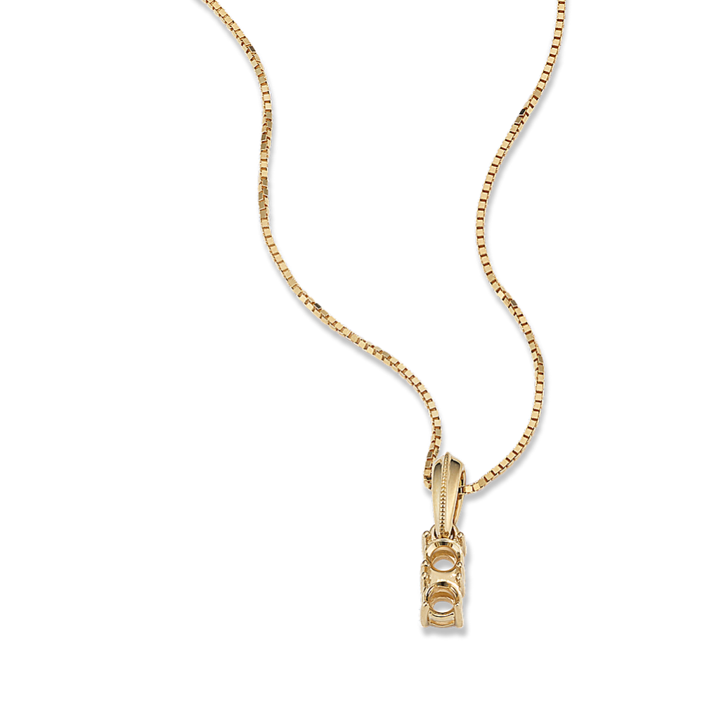 Pick-Your-Gems Vertical Bar Necklace