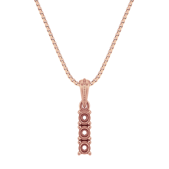 Pick-Your-Gems Vertical Bar Necklace
