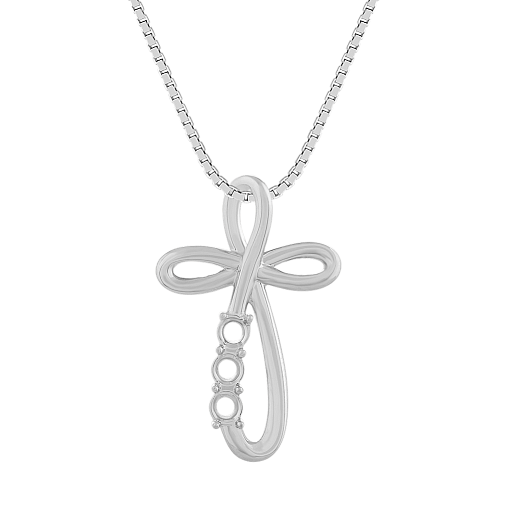 Pick-Your-Gems Cross Pendant