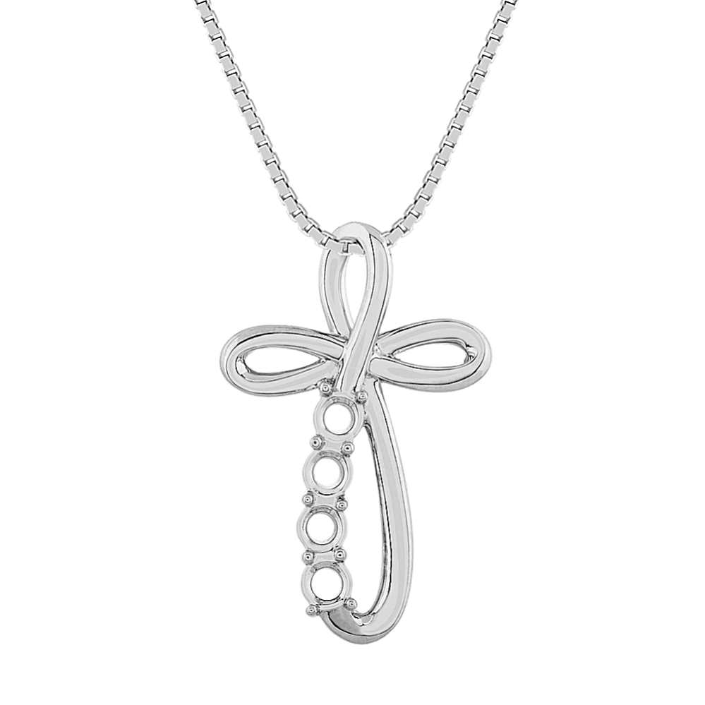 Pick-Your-Gems Cross Pendant