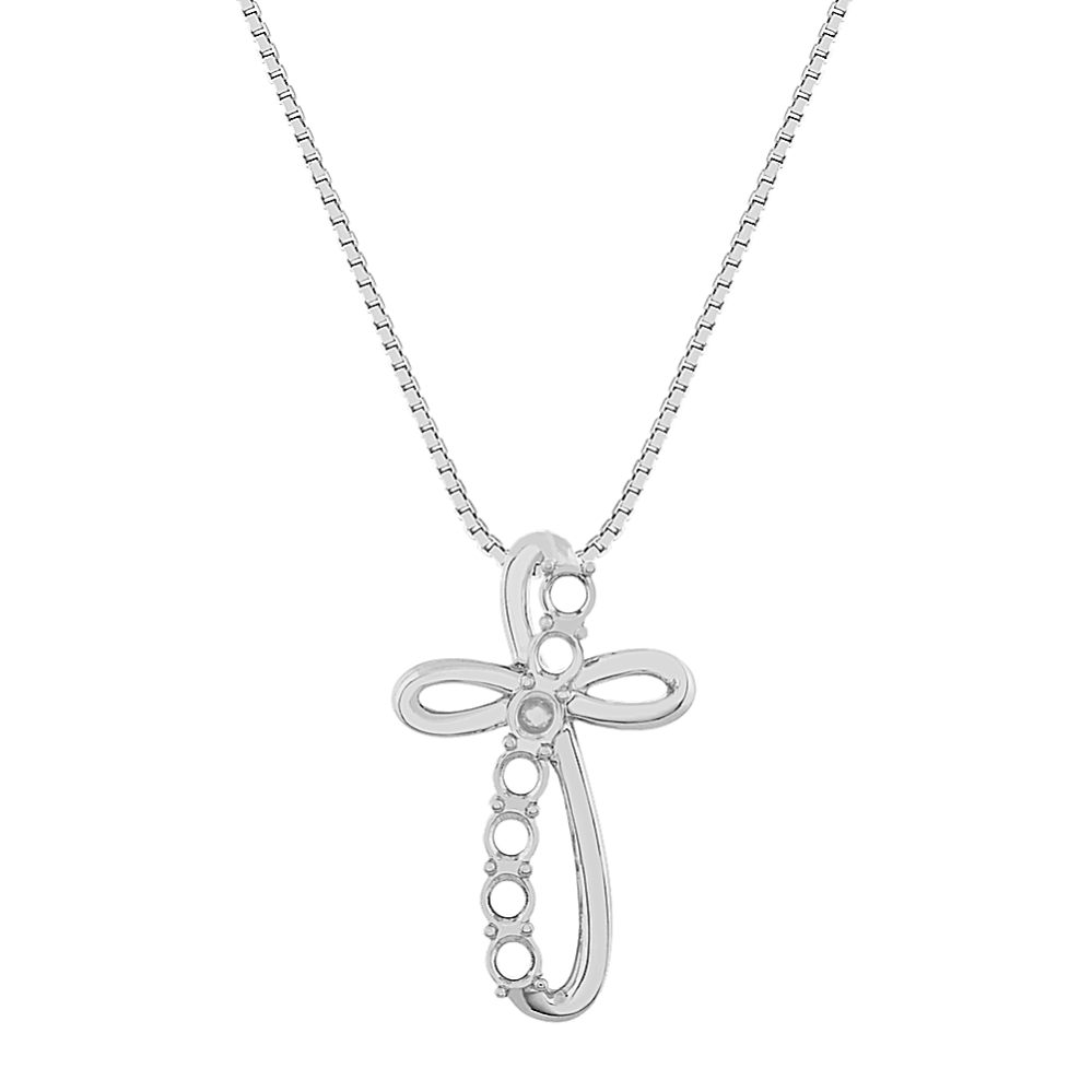 Pick-Your-Gems Cross Pendant