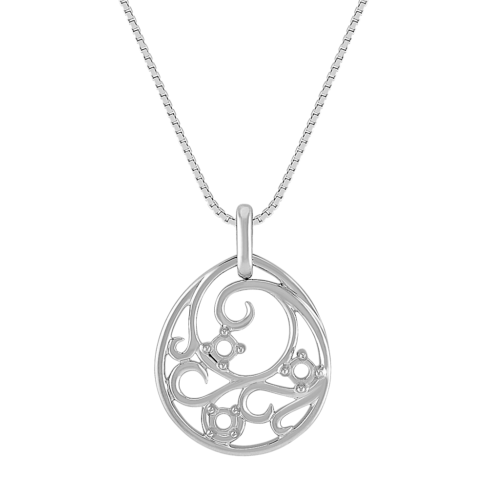 Family Collection Swirl Pendant | Shane Co.