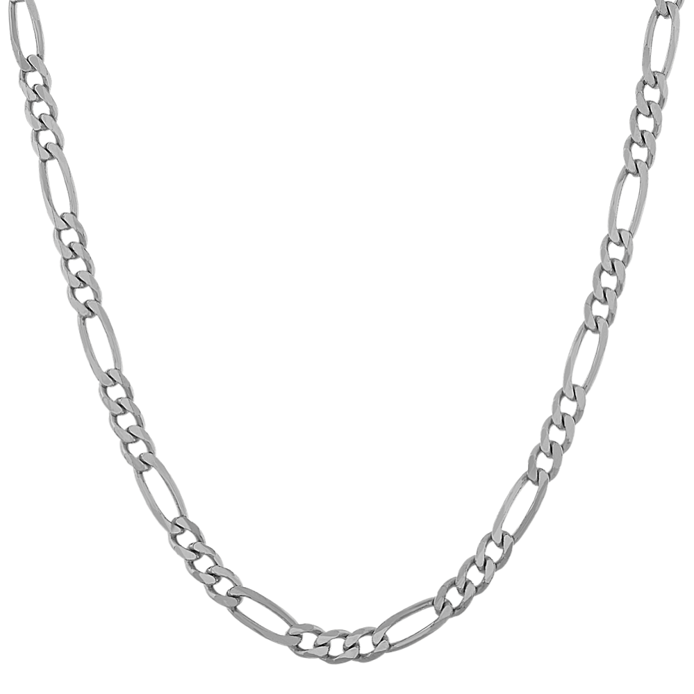 18 in Sterling Silver Figaro Chain (4.5mm)