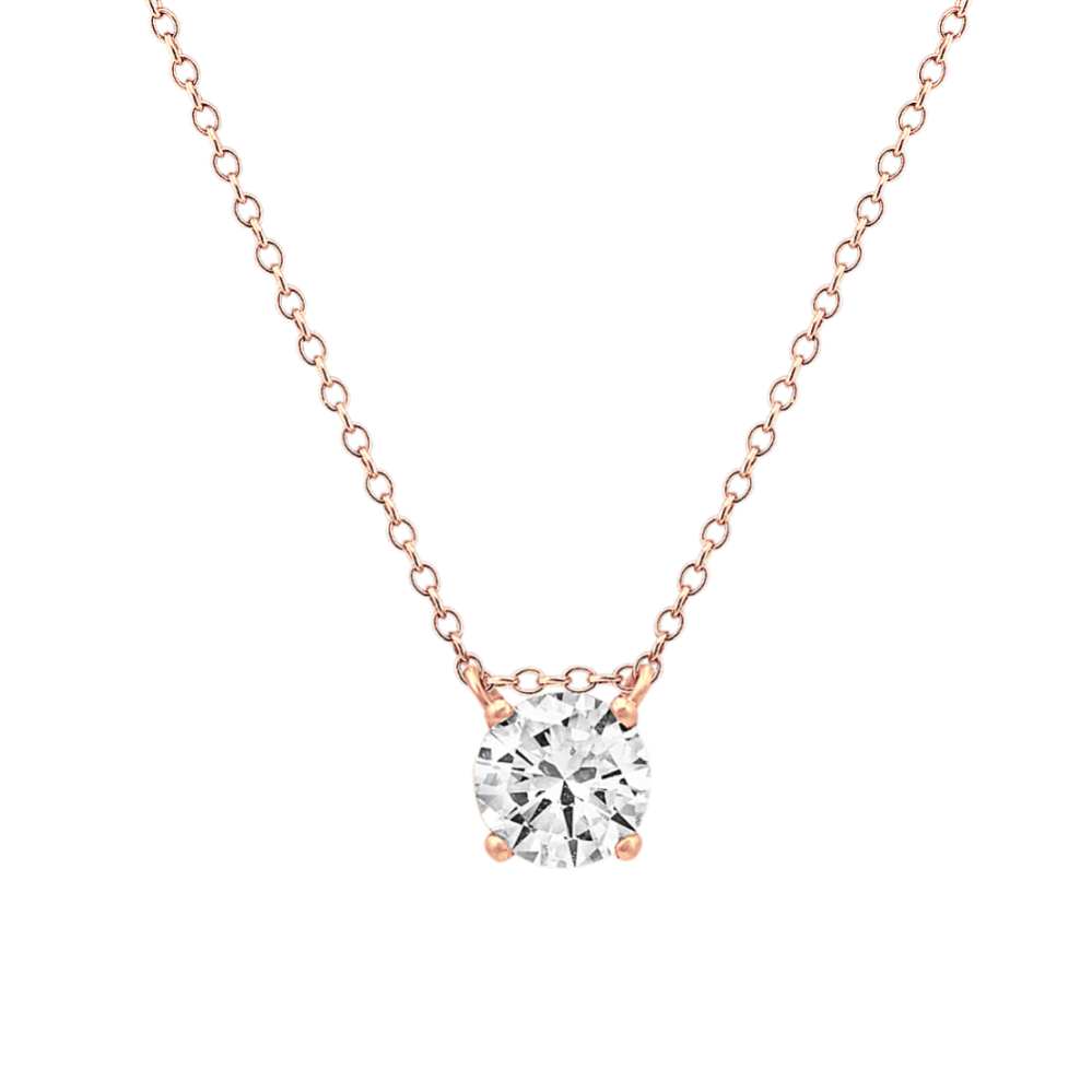 1 tcw Floating Diamond Pendant