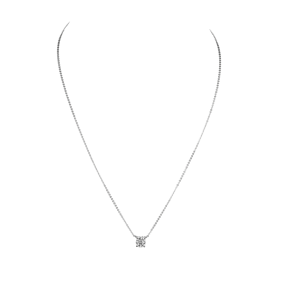 1 tcw Floating Diamond Pendant | Shane Co.