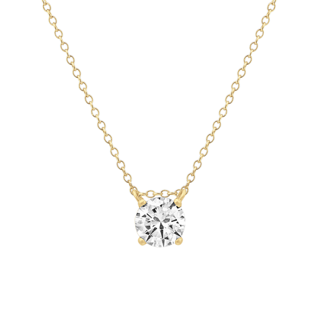Floating 1 tcw Diamond Pendant