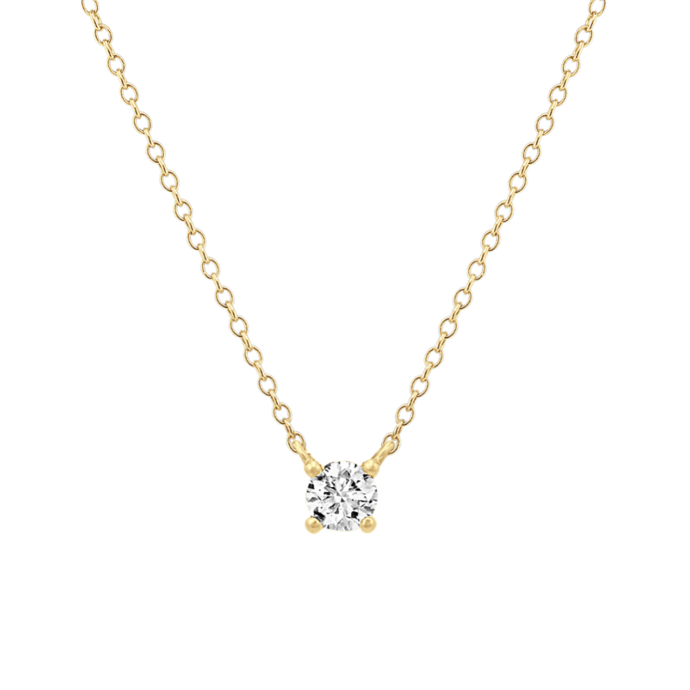 Floating 0.25 tcw Diamond Pendant