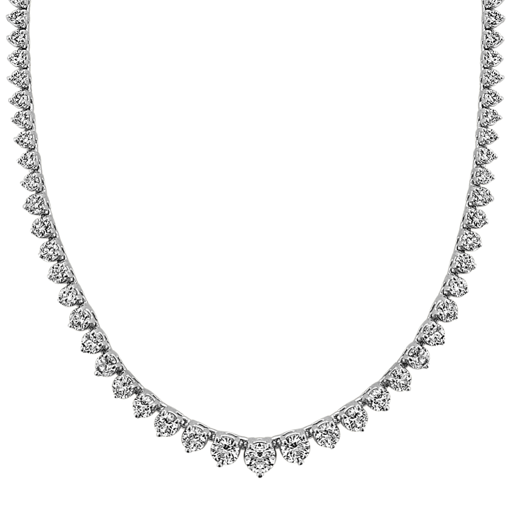 Graduated Diamond Necklace (16'')