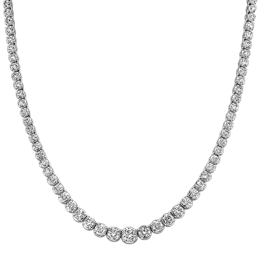 Graduated Diamond Necklace (16'')