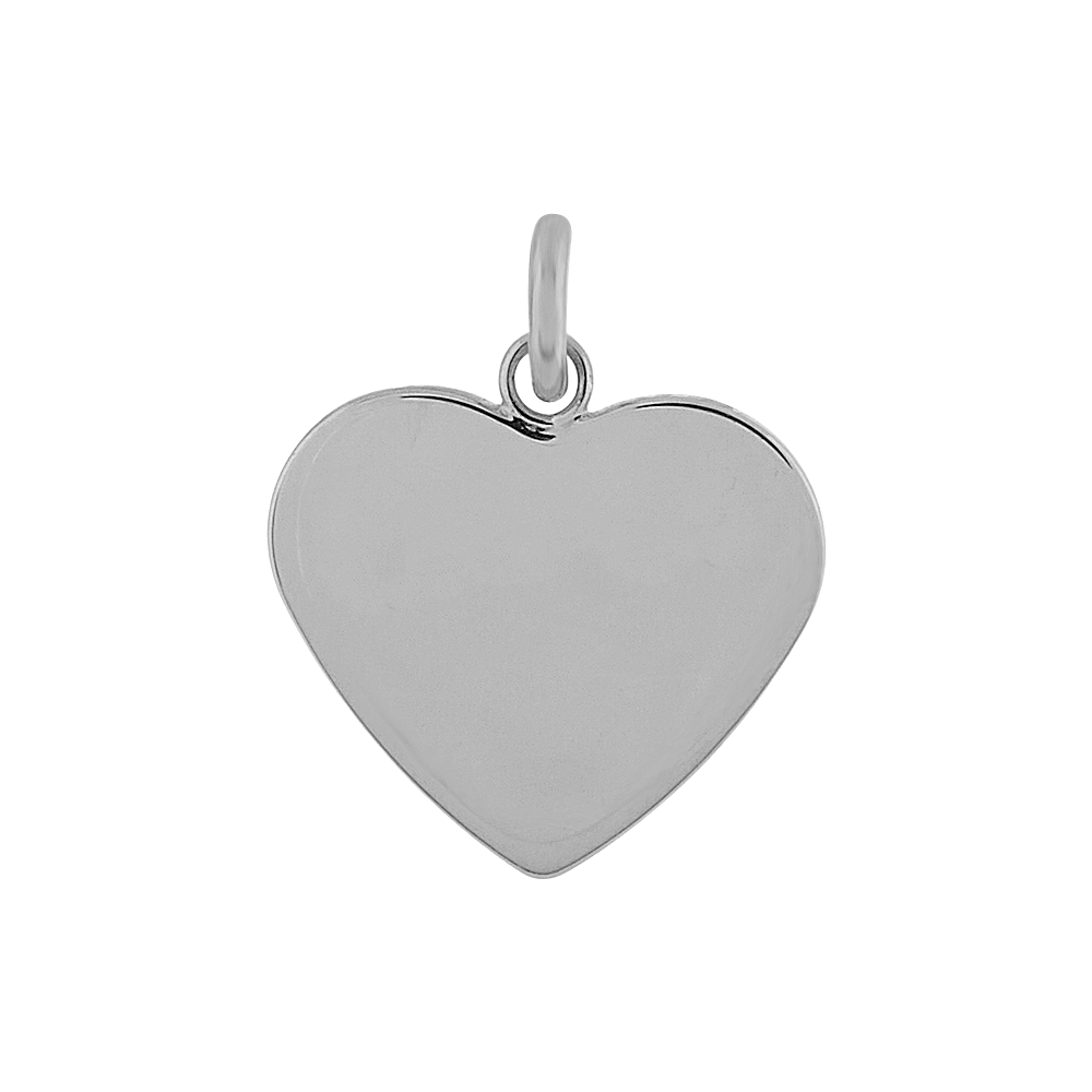 Engravable Heart Charm