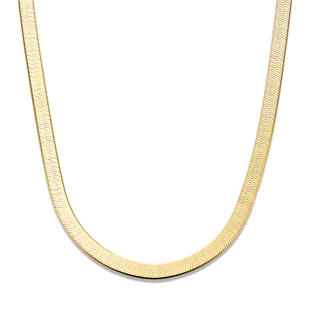 Herringbone Waist Chain, Gold Vermeil, Women's Waist Chains