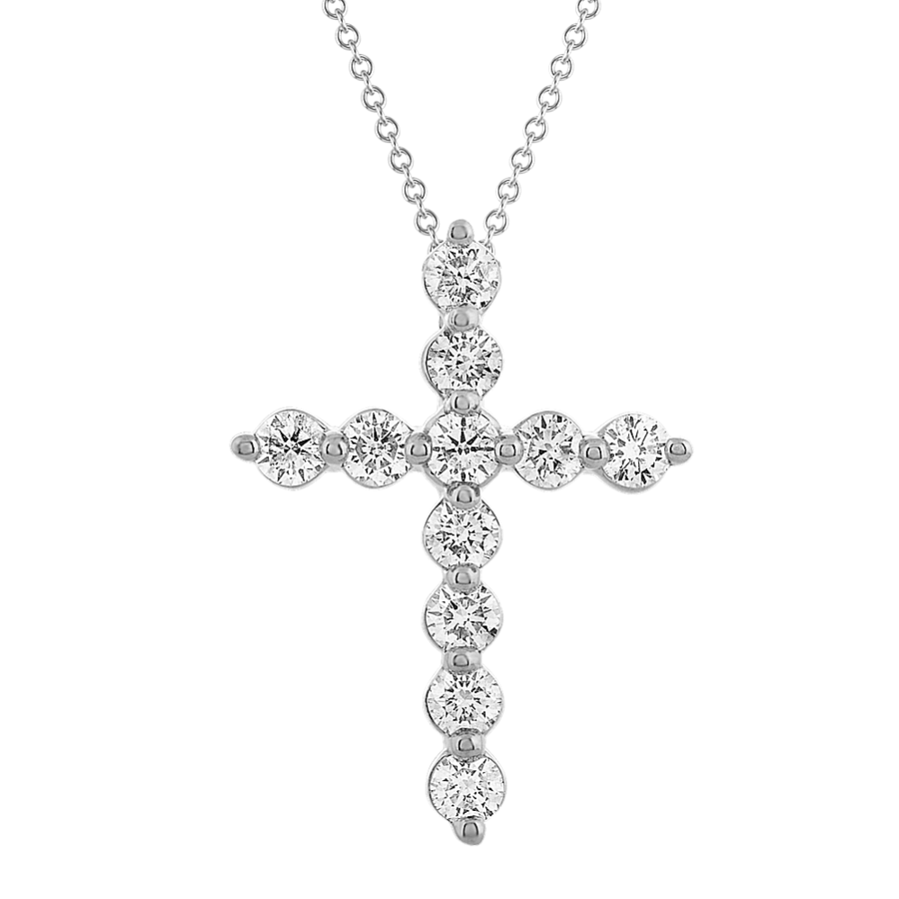Leonie 1.40 tcw Diamond Cross Pendant
