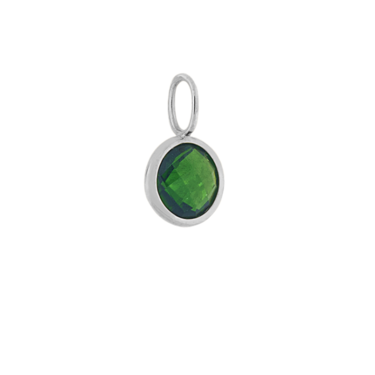 Live Your Best Life - Green Natural Chrome Diopside Charm