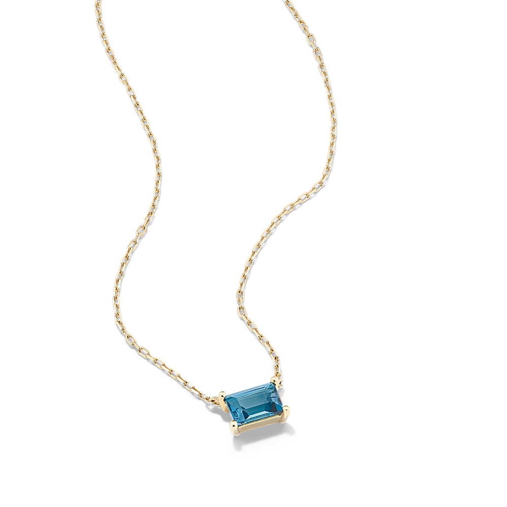 Ravello London Blue Topaz Necklace
