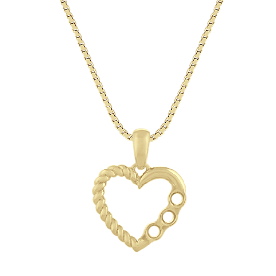 Pick-Your-Gems Heart Pendant