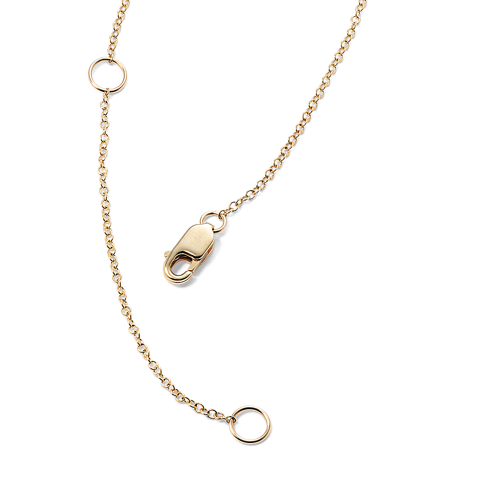 Madeleine Amethyst & Diamond Necklace (18 in) Shane Co.