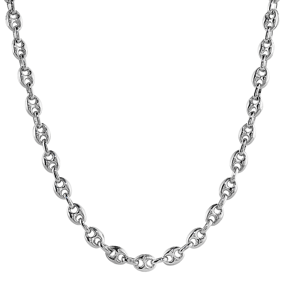 Mariner Chain in Sterling Silver (20 in) Shane Co.