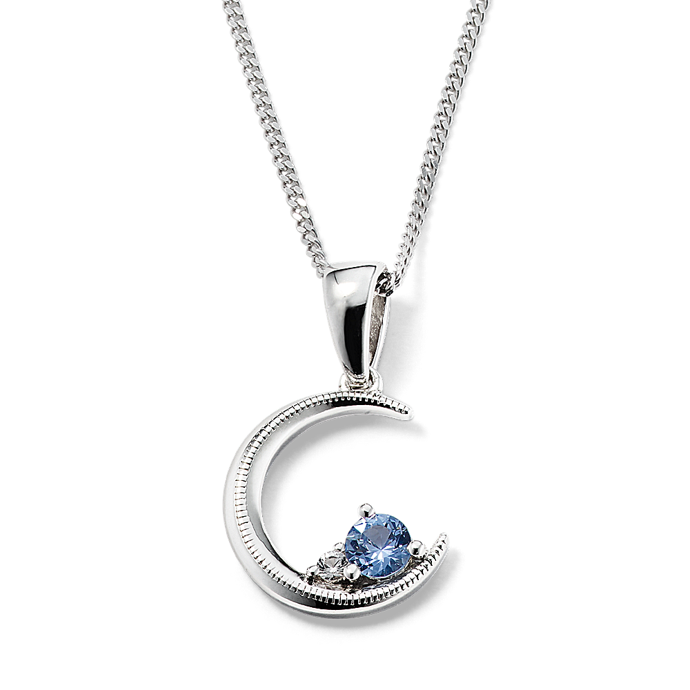 Blue sapphire locket on sale necklace