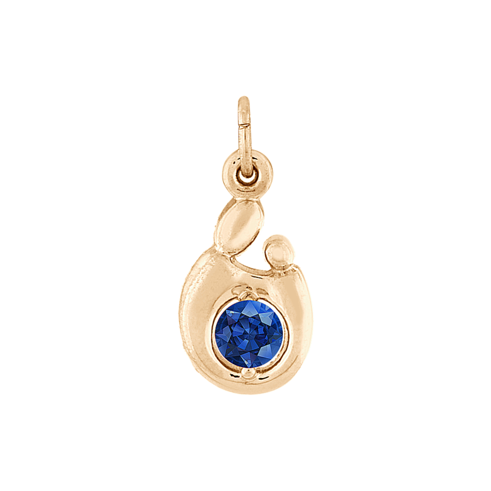 Pick-Your-Gem Mother & Child Charm