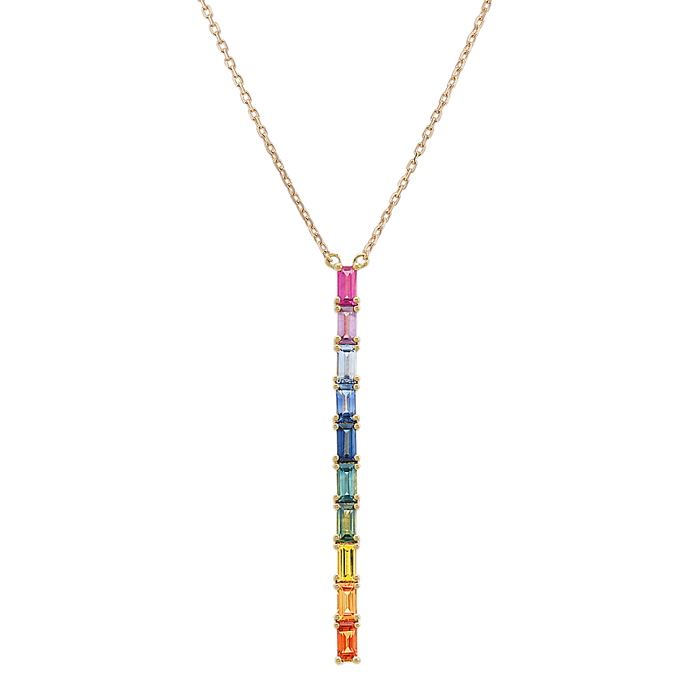 Color bar necklace on sale