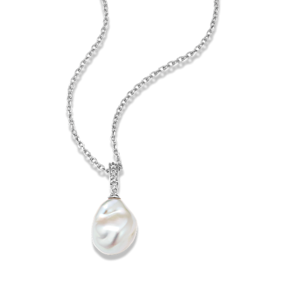 Nahla Keshi Freshwater Cultured Pearl Pendant