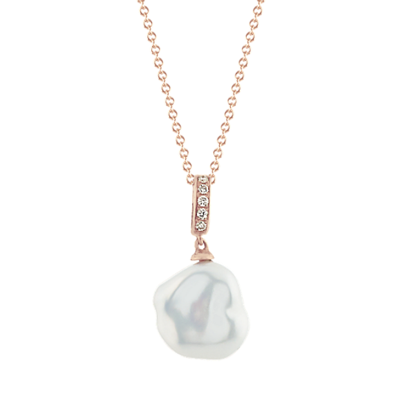 Nahla Keshi Freshwater Cultured Pearl Pendant