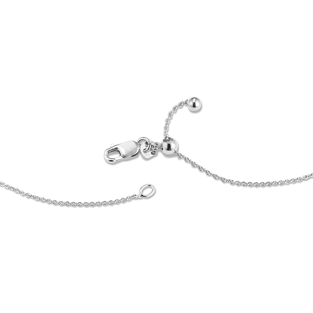 Ombre Blue Sapphire Infinity Pendant Shane Co.