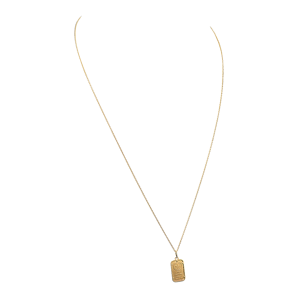 Oro Puro Italian Gold Pendant (22 in) | Shane Co.