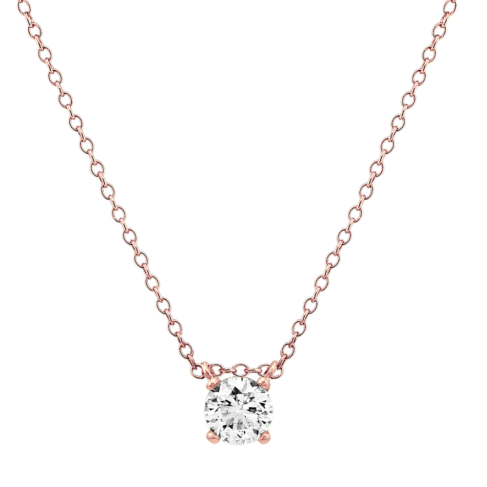 Floating 0.50 tcw Diamond Pendant